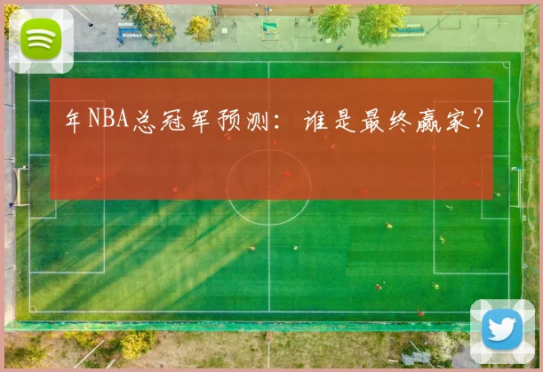 年NBA总冠军预测：谁是最终赢家？